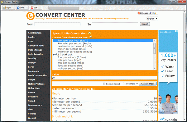 Convert Center