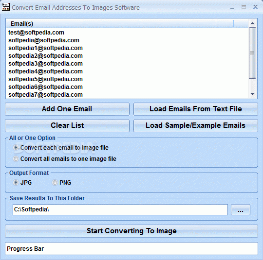 Convert Email Addresses To Images Software