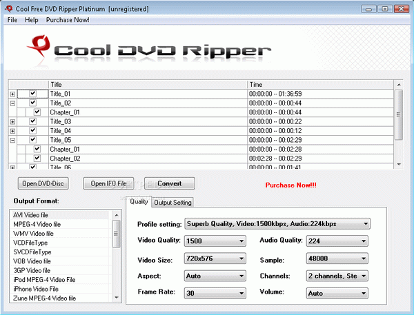 Cool Free DVD Ripper Platinum