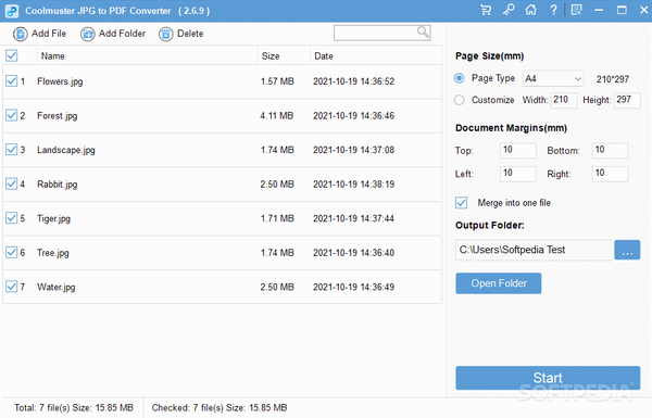 Coolmuster JPG to PDF Converter