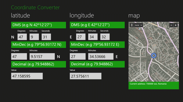 Coordinate Converter