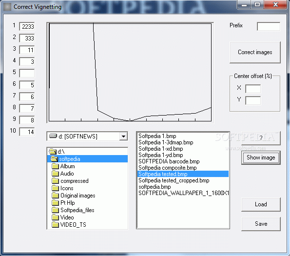 Correct Vignetting