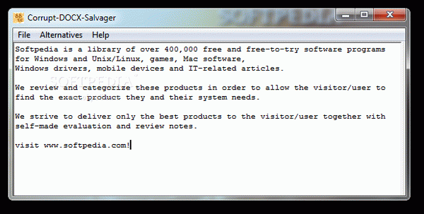 Corrupt-DOCX-Salvager