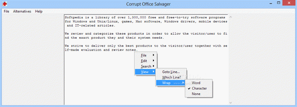 Corrupt Office Salvager