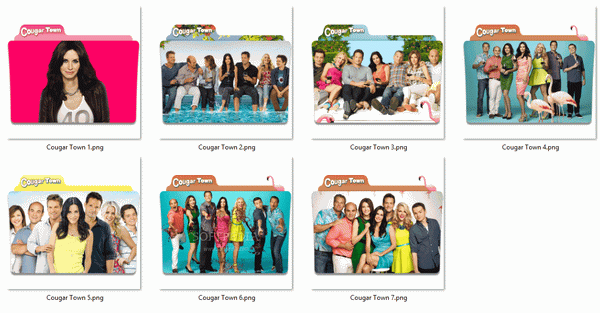 Cougar Town Folder Icon