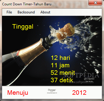 Count Down Timer-Tahun Baru