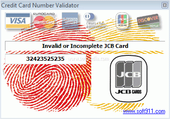 Credit Card Number Validator