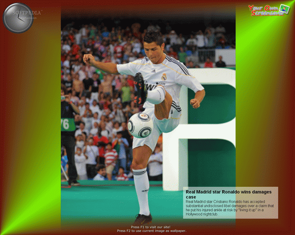 Cristiano Ronaldo Screensaver