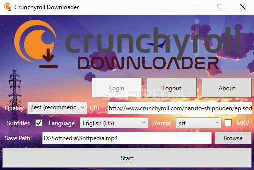 Crunchyroll Downloader