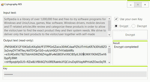 Cryptography AES