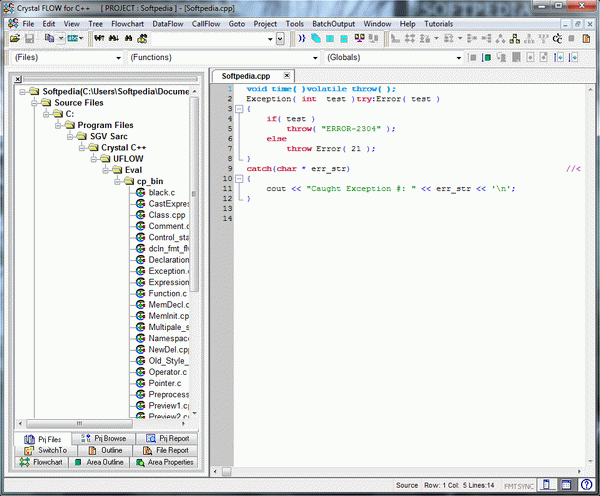 Crystal FLOW for C++