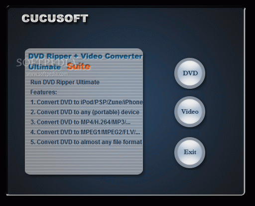 Cucusoft DVD Ripper+Video Converter Ultimate Suite