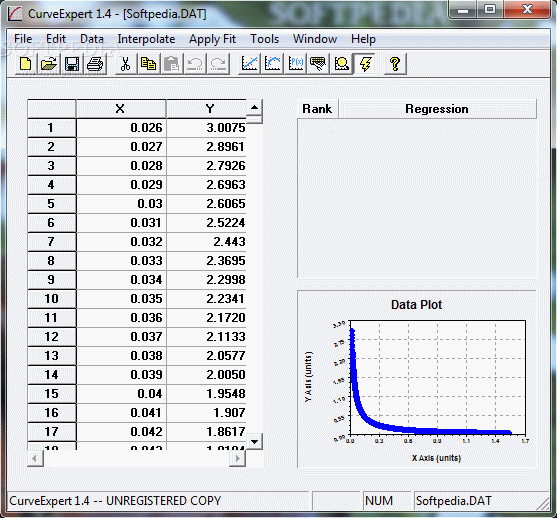 CurveExpert Basic