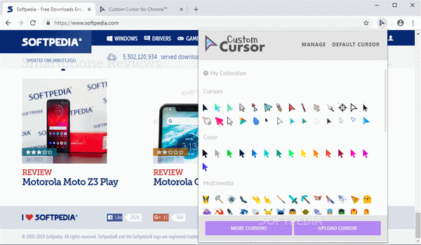 Custom Cursor for Chrome