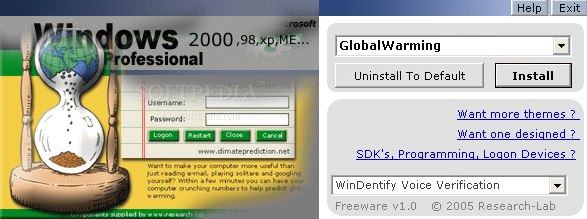 Customized Windows Logon