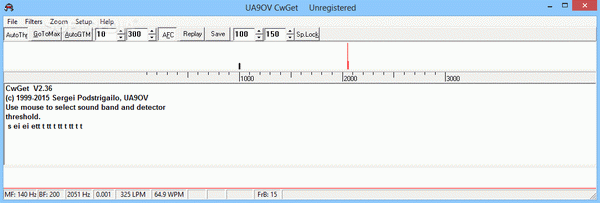 CwGet morse decoder