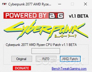 Cyberpunk 2077 AMD Ryzen CPU Patch Tool