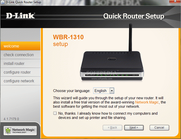 D-Link WBR-1310 Revision B Quick Router Setup