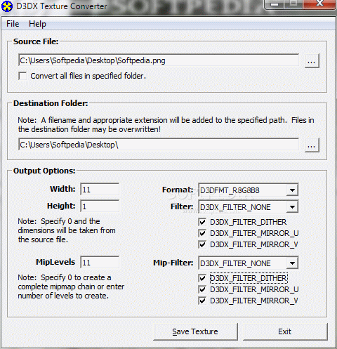 D3DX Texture Converter