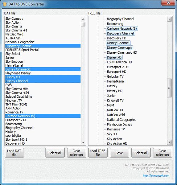 DAT to DVB Converter