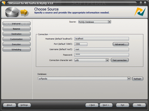 DBConvert for FoxPro & MySQL