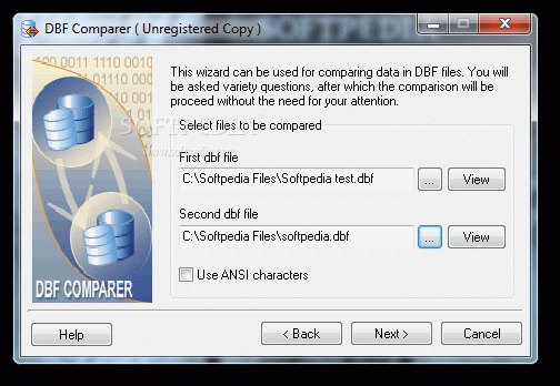 DBF Comparer