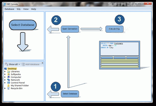 DBF Console