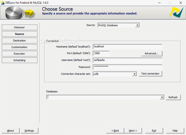 DBSync for Firebird and MySQL