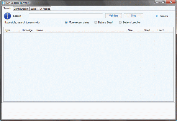 DP Search Torrents