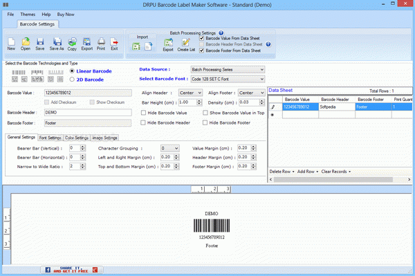 DRPU Barcode Label Maker Software