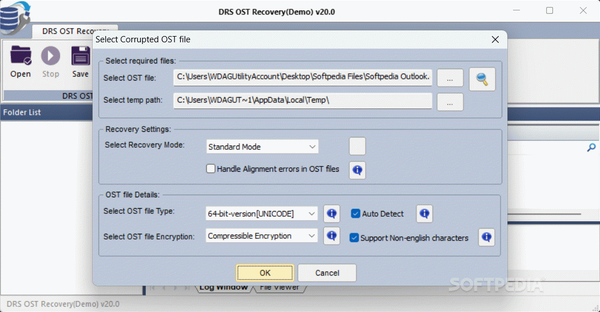 DRS OST Recovery