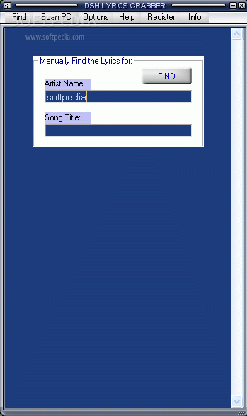 DSH Lyrics Grabber