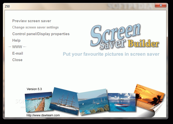 Screen Saver Builder