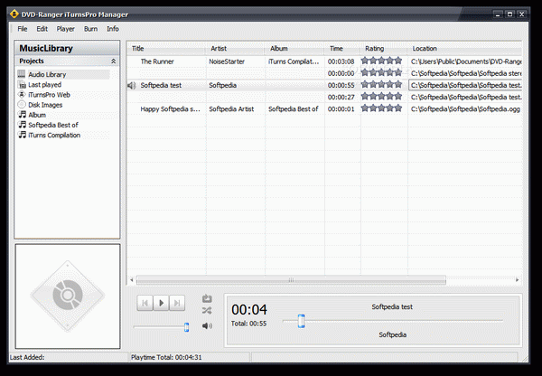 DVD-Ranger iTurnsPro Manager