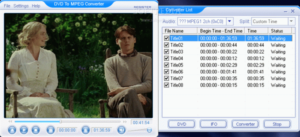 DVD to MPEG Converter