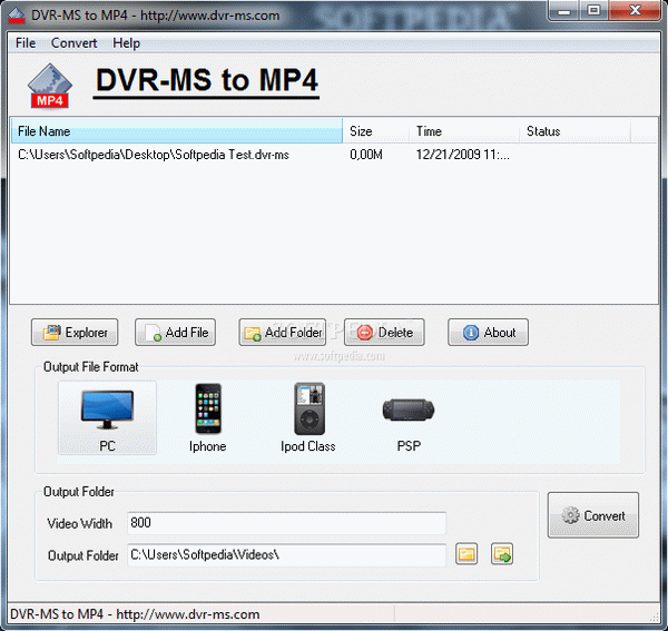 DVR-MS to MP4