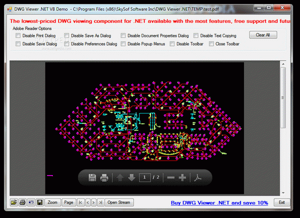 DWG Viewer .NET [DISCOUNT: 50% OFF!]