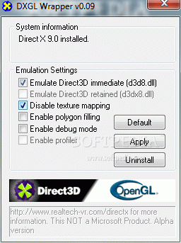 DXGL Wrapper