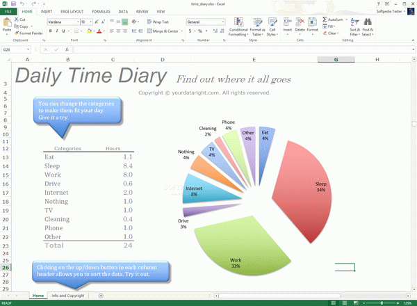 Daily Time Diary