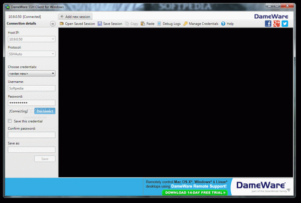 DameWare SSH Client