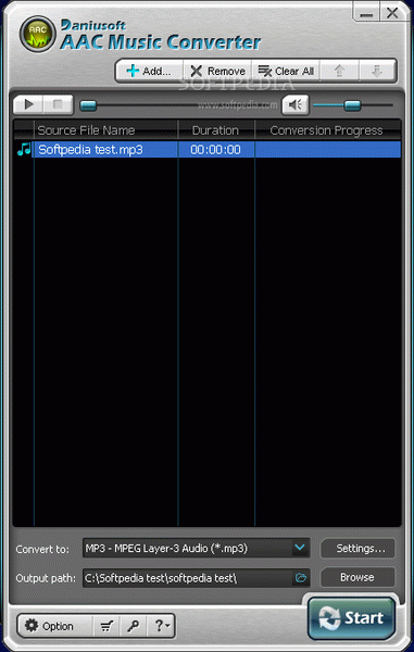 Daniusoft AAC Music Converter