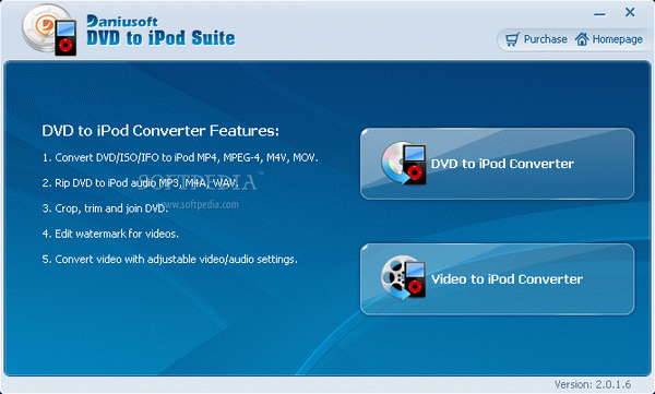 Daniusoft DVD to iPod Suite