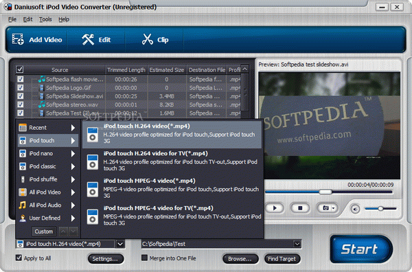 Daniusoft iPod Video Converter