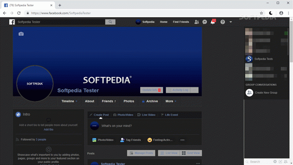 Dark Theme for Facebook