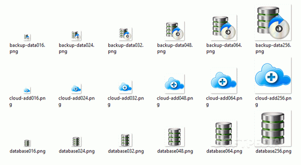 DataBase Icons Pack
