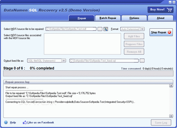 DataNumen SQL Recovery