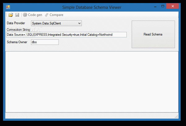 Simple Database Schema Viewer