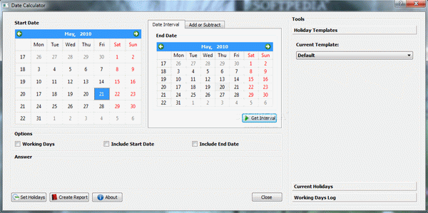 Date Calculator