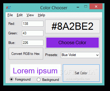 Color Chooser
