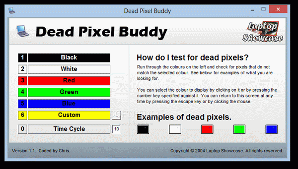 Dead Pixel Buddy